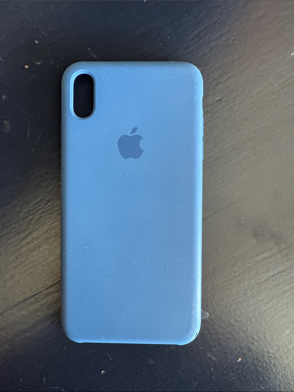 Apple Silicone Case (for iPhone Xs Max) - Delft Blue